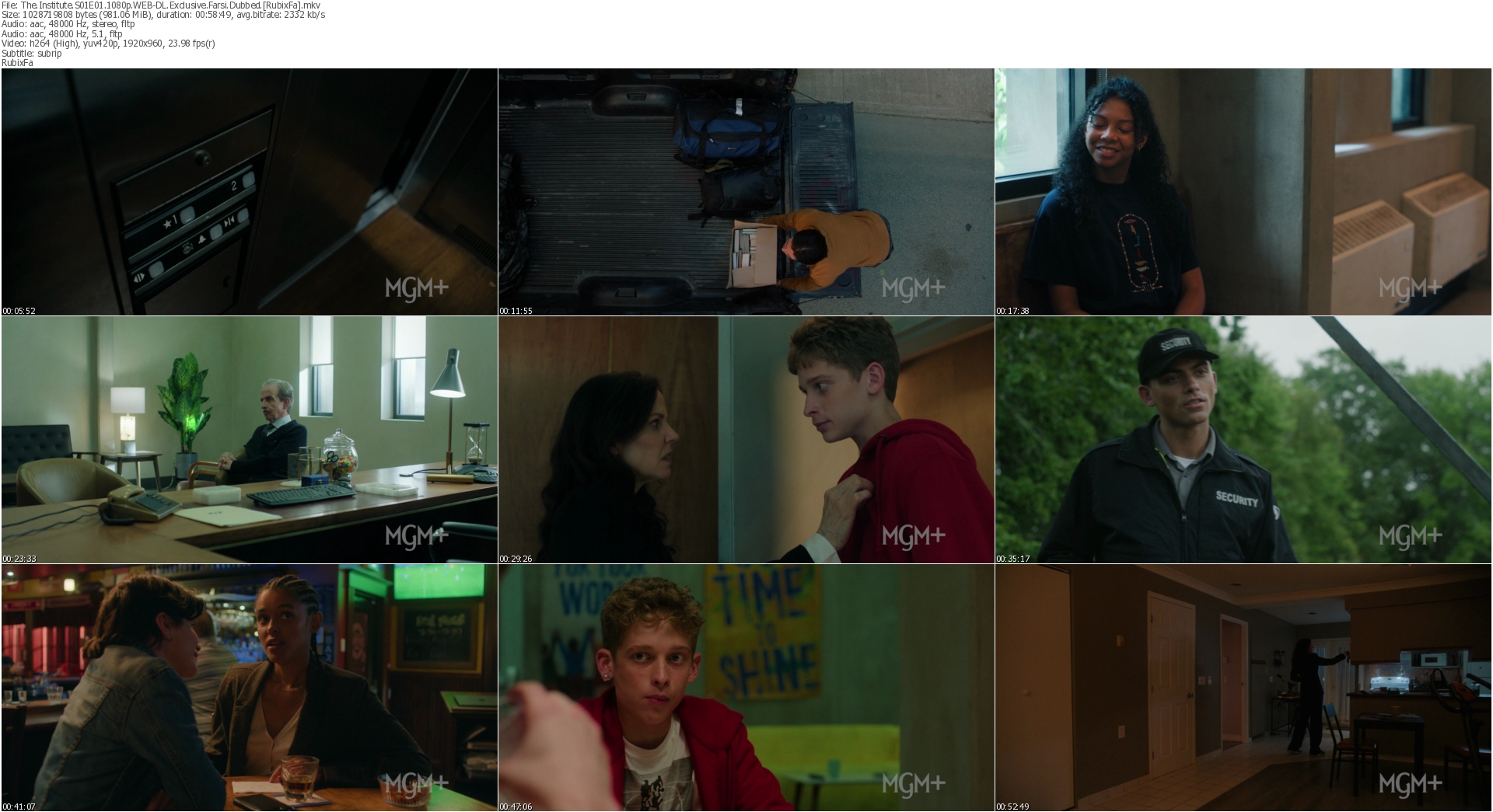 دانلود سریال The Institute دوبله فارسی